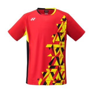 Yonex Badminton-Tshirt Crew Neck Graphic #22 rot Herren